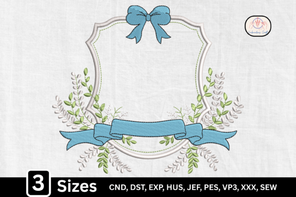 Download Coquet Cow, Monogram Frame - Monogram frame Collection