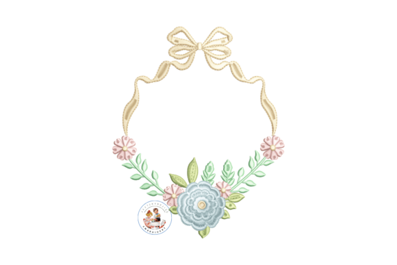 Download Floral Monogram Frame - Monogram frame Collection