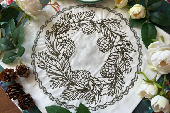 Download Christmas Machine Embroidery - Machine embroidery Collection