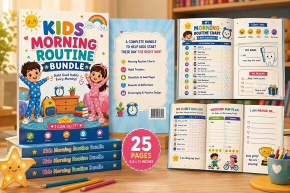 Download Kids Morning Routine Bundle - Morning Collection