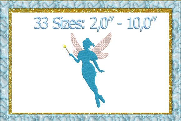 Download Fairy Machine Embroidery Design - Machine embroidery Collection