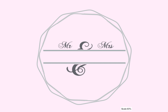 Download Mr &amp; Mrs Monogram Frame - Monogram frame Collection